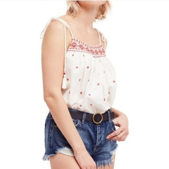 Free People Embroidered Top - Picture 4 of 4